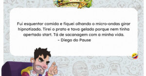 O dia em que alguém foi derrotado por um micro-ondas desligado e ainda assistiu tudo acontecer