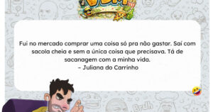 Pessoa vai ao mercado comprar uma coisa e volta com tudo, menos o que precisava