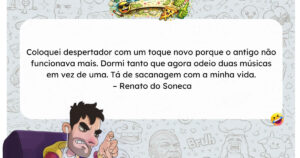 Troquei o toque do despertador e consegui odiar duas músicas ao mesmo tempo