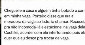 A boa intenção que conseguiu estacionar o problema em dobro