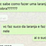 A conversa começou normal e terminou com a polícia dos trocadilhos sendo acionada