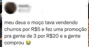 A promoção de churros que fez a matemática pedir demissão