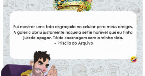 A selfie que se recusou a ser esquecida
