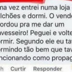 O cliente que virou garoto-propaganda de um colchão sem querer