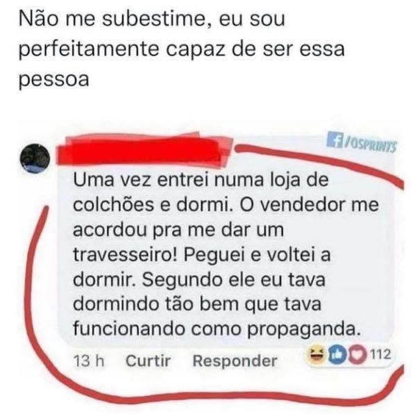 O cliente que virou garoto-propaganda de um colchão sem querer