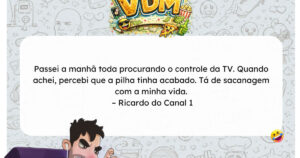 O controle remoto encontrou um jeito novo de acabar com a paciência
