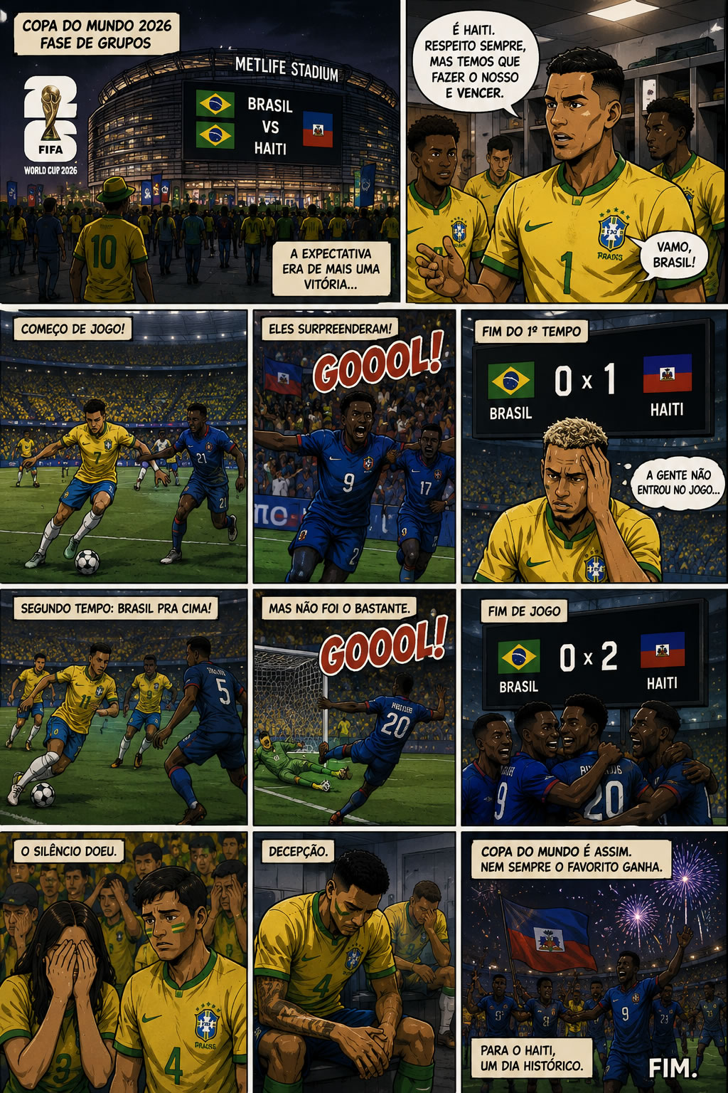 O dia em que a lógica resolveu faltar ao jogo