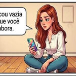 O dia em que a saudade bateu forte… mas era da geladeira e do sofá