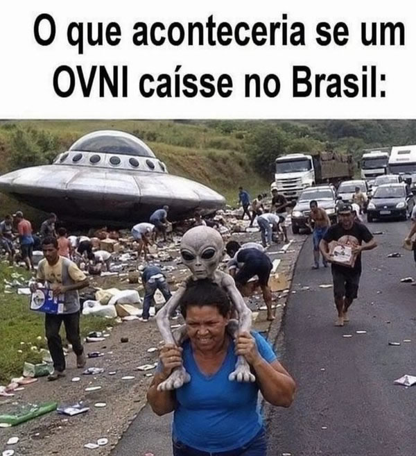 O dia em que os alienígenas descobriram como funciona o Brasil