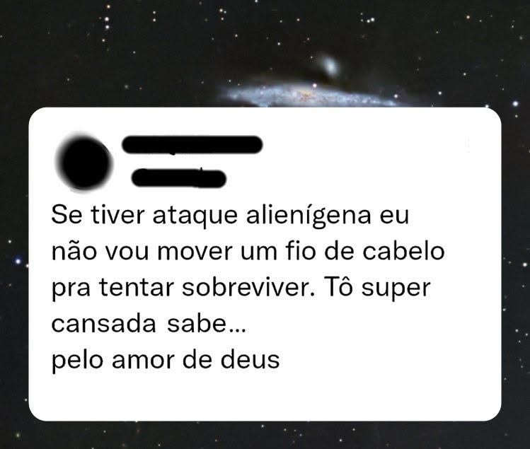 O dia em que os alienígenas descobriram que a humanidade está cansada demais para fugir