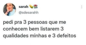 O teste de personalidade que revelou um pacote premium de defeitos exclusivos