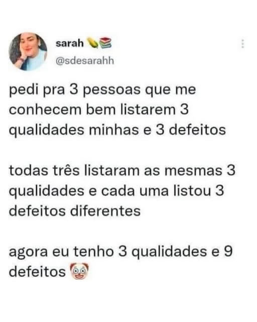 O teste de personalidade que revelou um pacote premium de defeitos exclusivos