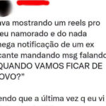 O ex que ignorou alguns anos e voltou como se fosse ontem