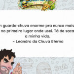 O mistério do guarda-chuva que some mais rápido que a chuva