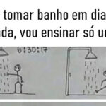 O tutorial de banho no frio que parece treinamento de forças especiais