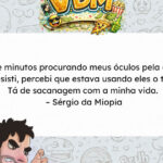 Passei 20 minutos procurando meus óculos e a única coisa perdida era minha dignidade