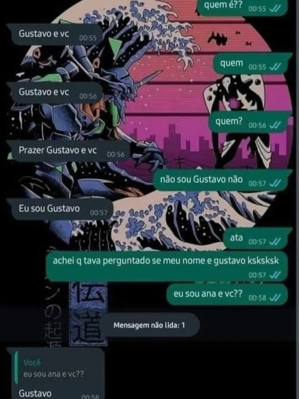 A conversa mais confusa da internet terminou do jeito mais brasileiro possível