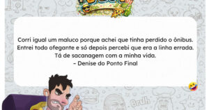 A corrida mais inútil da vida acontece quando o ônibus é o errado