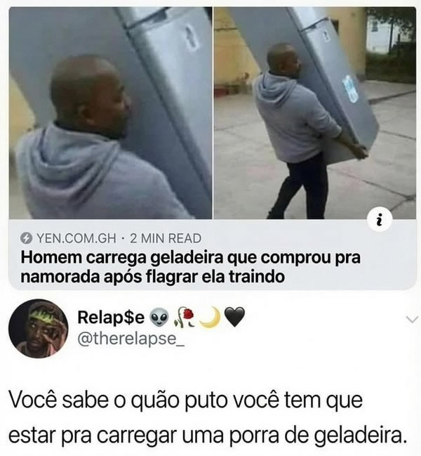 A força que só aparece quando a raiva paga o frete