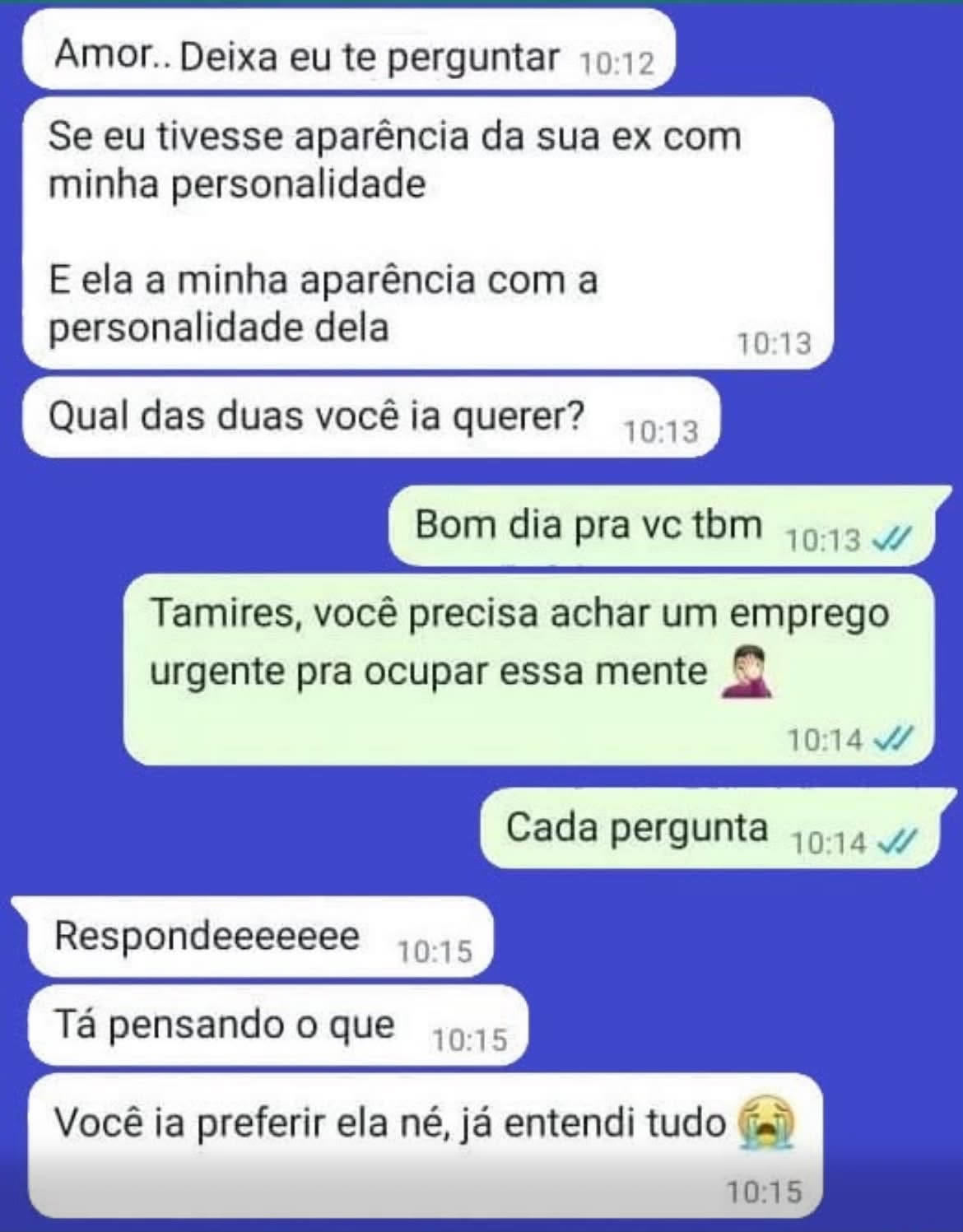 A pergunta sem resposta que já colocou milhares de casais em perigo