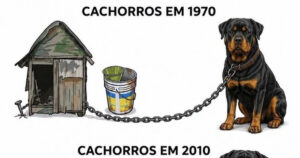Como os cachorros conseguiram uma vida melhor que a de muita gente