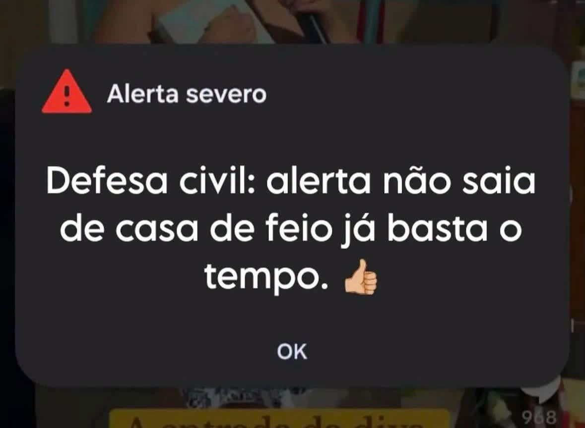 O alerta mais sincero da internet pegou todo mundo desprevenido
