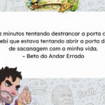 O dia em que a porta estava certa e eu completamente errado