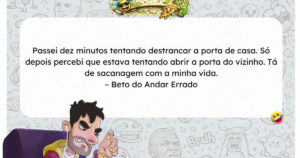O dia em que a porta estava certa e eu completamente errado