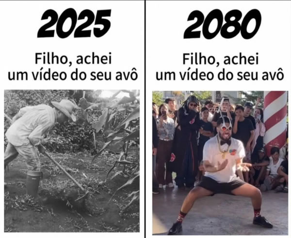 Os vídeos dos avós em 2080 prometem ser muito mais constrangedores do que ninguém imaginava