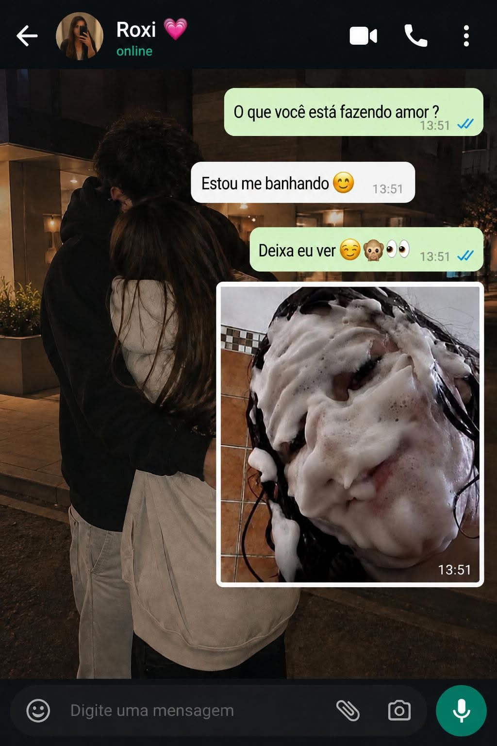 A foto mais romântica que acabou virando um meme instantâneo