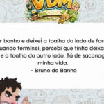 O banho estava perfeito até a toalha decidir ficar do outro lado