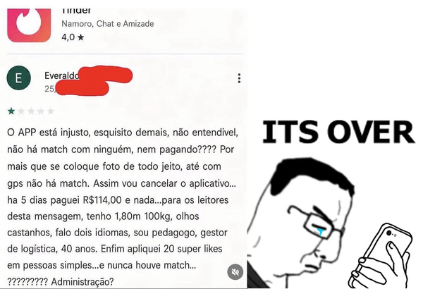 O currículo perfeito que nem o aplicativo conseguiu aproveitar