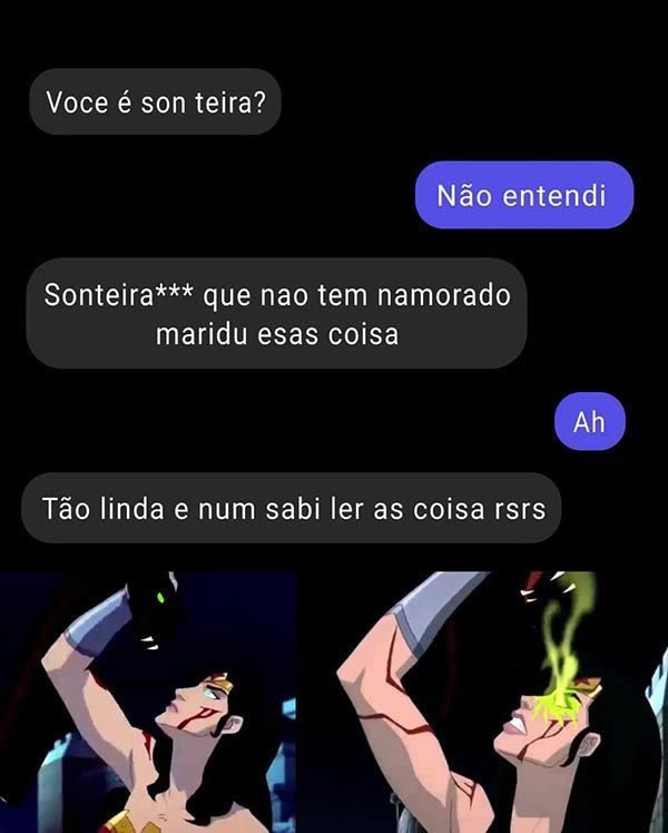 O flerte morreu no português, mas a confiança continuou viva