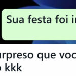 O parabéns virou uma exposição pública das maiores vergonhas da festa