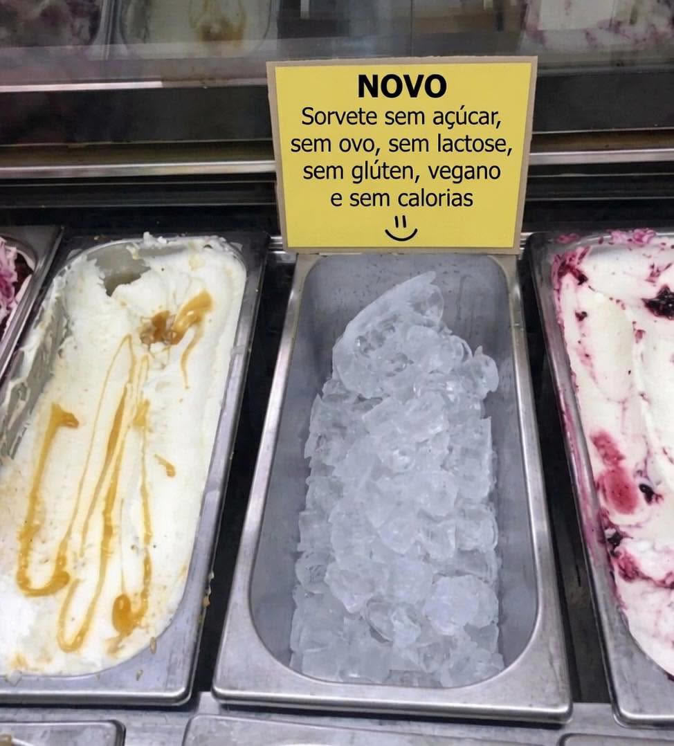 O sorvete fitness que levou a dieta longe demais O sorvete fitness que levou a dieta longe demais