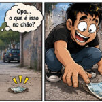 Quando a nota de cem reais no chão era só uma propaganda
