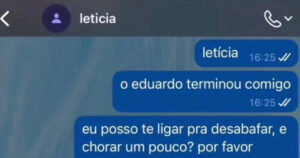 Quando você procura consolo e recebe uma auditoria do relacionamento