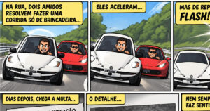 A corrida entre amigos que terminou com um vencedor inesperado