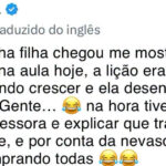 A criança desenhou o que queria ser quando crescesse e deixou os adultos preocupados