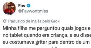 A infância era tão criativa que até ventilador virava videogame