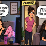 A mãe não aumentou o volume, ela mudou de frequência