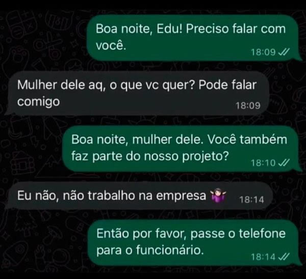 A mensagem que transformou uma conversa normal em reunião de condomínio