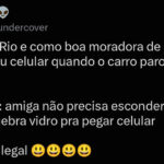 A paulista que descobriu que no Rio até o celular precisa de seguro de vida