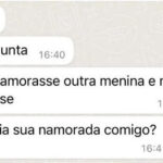 A pergunta da namorada que transforma qualquer homem em réu de um crime que nem aconteceu