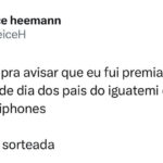 A promoção sorteou quatro iPhones, mas entregou estacionamento grátis até o fim do ano