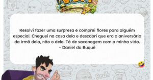 A surpresa romântica que terminou no aniversário da pessoa errada