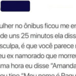 A tentativa de adivinhar o nome do ex falecido quase virou um desastre no ônibus