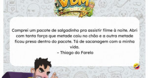A tragédia brasileira de abrir um pacote de salgadinho