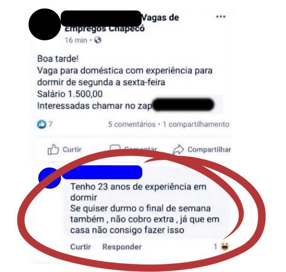 A vaga de emprego que exigia experiência em dormir deixou a internet sem saber se era trabalho ou sonho
