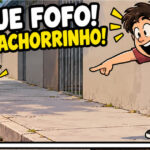 A visão enganou tanto que até uma mochila virou cachorro
